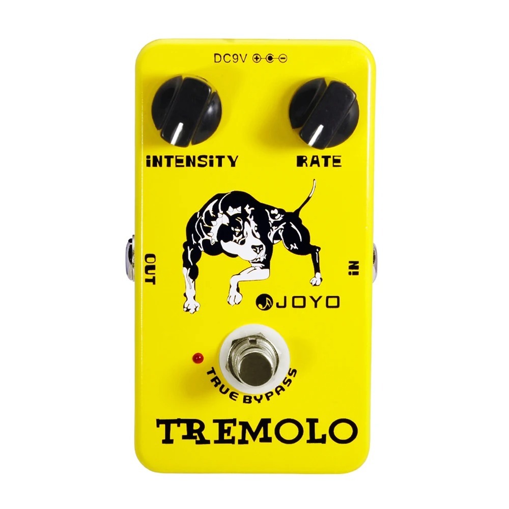 JOYO JF-09 Tremolo Pedal De Efeito De Guitarra Amplificador De Tubo Clássico Simulação