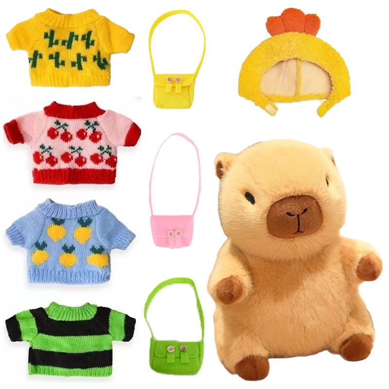 Novos Animais De Pelúcia Capivara Para Crianças em Oferta na Shopee