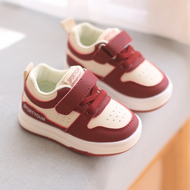 Tênis infantil 0-3 anos de bebê Calçados infantis Menino Menina Sapatos casuais Leve e macio