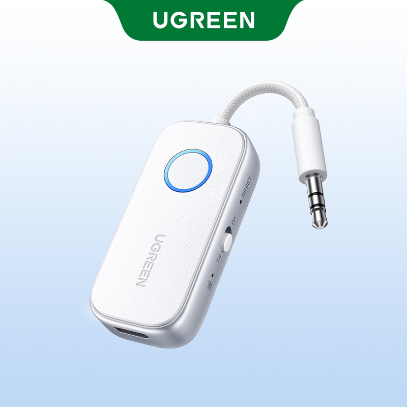 UGREEN 2-Em-1 Bluetooth 5.4 Receptor Transmissor Suporte Decodificação SBC/AAC Aplicável Para TV/Carro/Avião/Alto-Falant