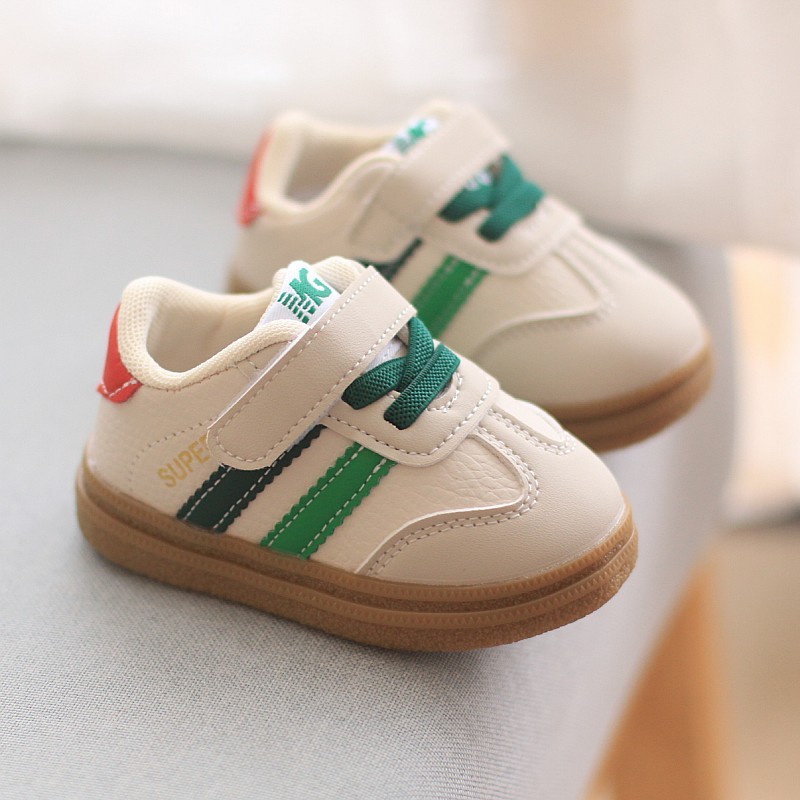 Tênis infantil 0-3 anos de bebê Calçados infantis Menino Menina Sapatos casuais Leve e macio