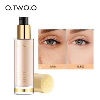 O.TWO.O Base Líquida Maquiagem Cobertura Total 24 horas em Oferta na Shopee