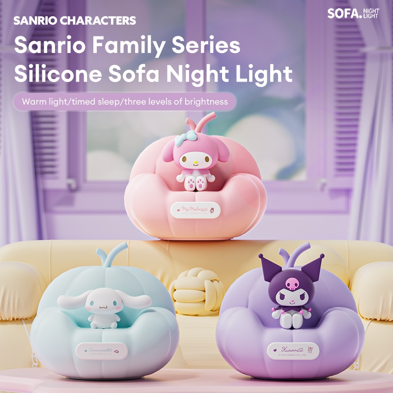 Lâmpada Noturna Sanrio DS012 A Luz É Macia E Não Machuca Os Olhos em Oferta na Shopee