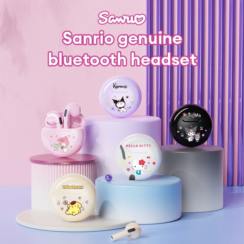 Fones De Ouvido Sanrio BL03 Bluetooth HD Talk Conexão Rápida Baixa Latência em Oferta na Shopee