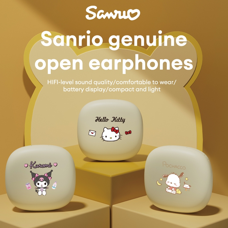 Detalhes do Fones De Ouvido Bluetooth Sanrio Q15 Confortáveis De Usar Com Som Claro Adequado Para Esportes