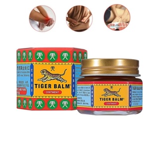 Pomada Red Tiger Balm , Essencial Para Alívio Da Dor Muscular , Dores De Cabeça 19g em Oferta na Shopee