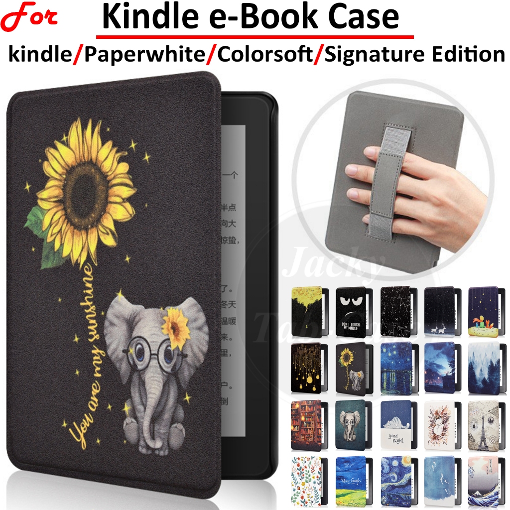 Para Kindle Colorsoft Paperwhite Signature Edition 12ª 11ª 10ª Geração 6" 6.8" 7" E-book Estilo Portátil Capa Colorful