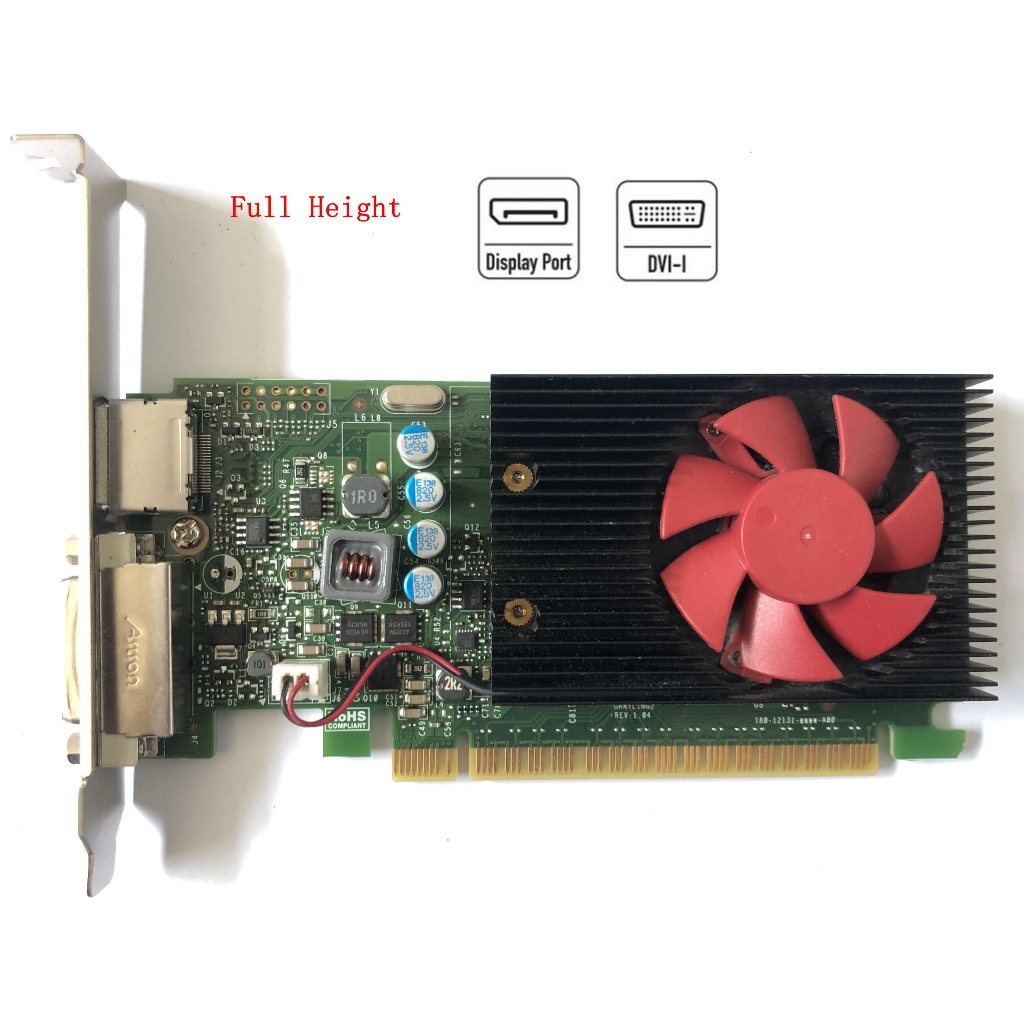 GT 520 710 720 730 R7 240 450 HD6670 PCI Express 1GB 2GB 4GB HDMI DVI DP VGA Placa De Vídeo De Mesa