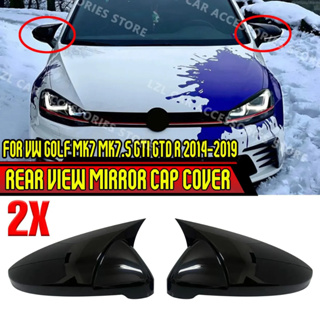 Para Volkswagen VW Golf 7 7.5 MK7 GTI GTD GTE R 2014-2019 Touran 2016-2021 Tampas Do Espelho Retrovisor Porta Carro Late em Oferta na Shopee