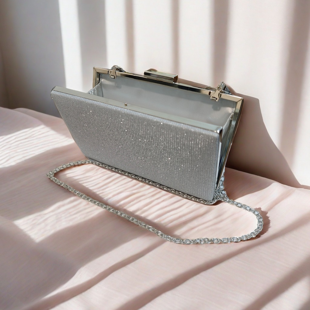 Bolsa clutch Para Festa De Casamento Com Glitter Carteira Feminina NT168-11 — imagem 2 de 2