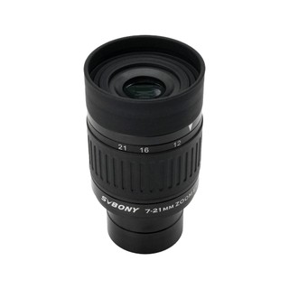 SVBONY SV135 Ocular Com Zoom De 1.25 " 7 Mm A 21 Totalmente Multirrevestido 5 Elementos E 3 Grupos Design Óptico/52 °-36