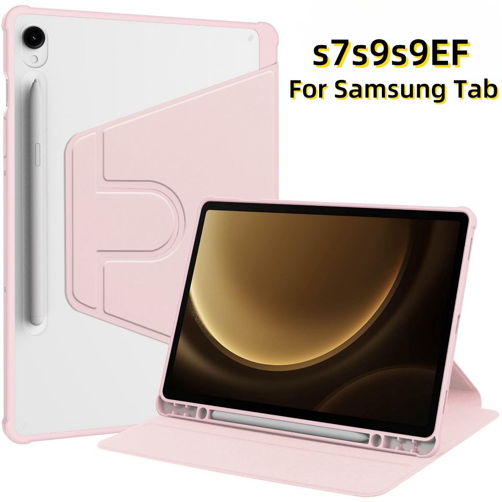 360 ° Capa Protetora Rotativa Para Samsung Galaxy Tab S9 FE 10.9 S6 Lite 10.4 S10 Plus 12.4 Polegadas A9 S9 S7 S8 A8 A9