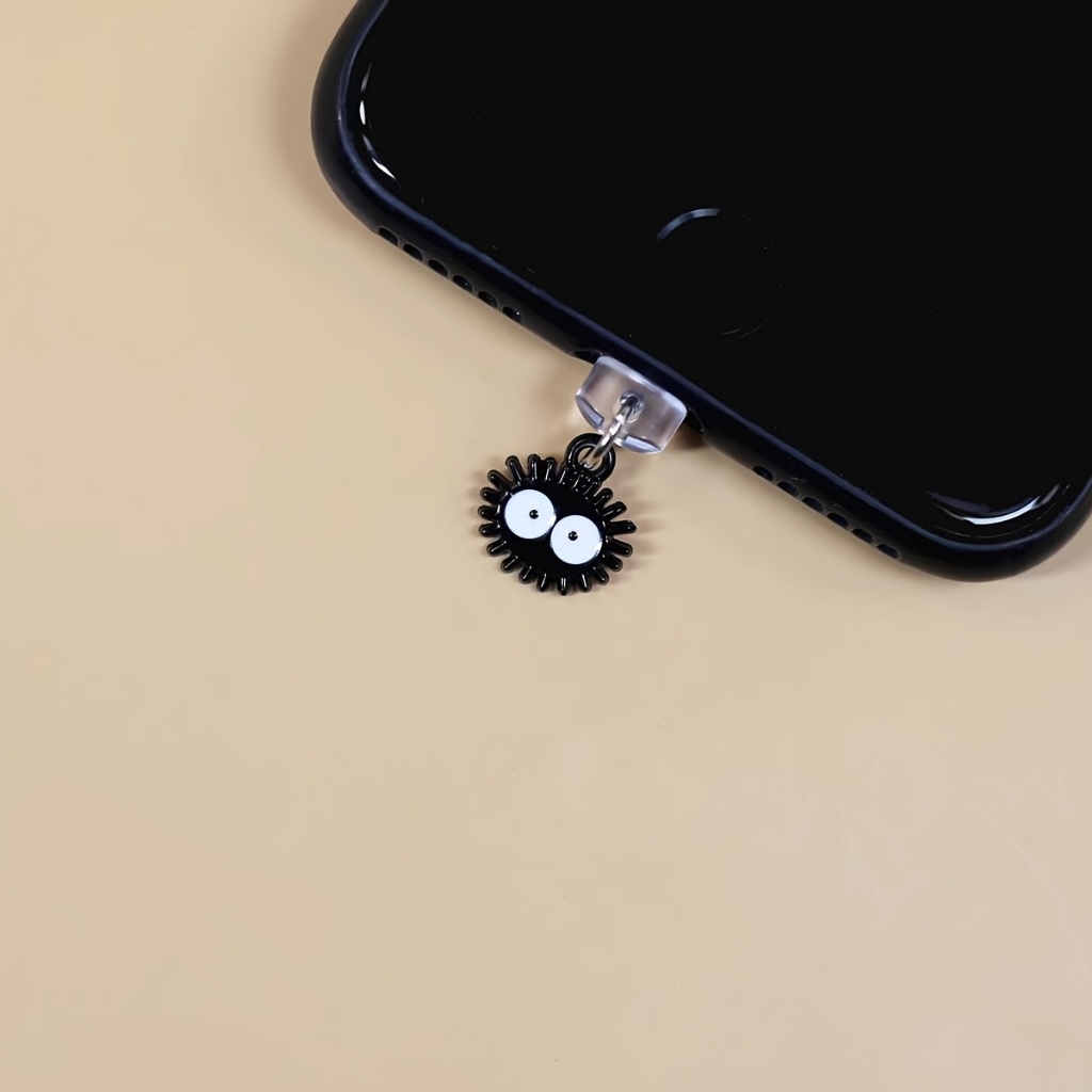 Plugue Anti-poeira para celular, pequenos briquetes, meu vizinho Totoro, animação, liga fofa, gotejamento de óleo, burac em Oferta na Shopee