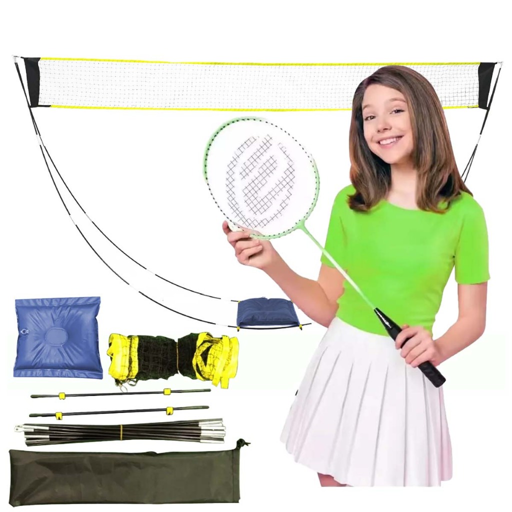 Rede portátil para tênis, Badminton, vôlei e esportes 160x290cm