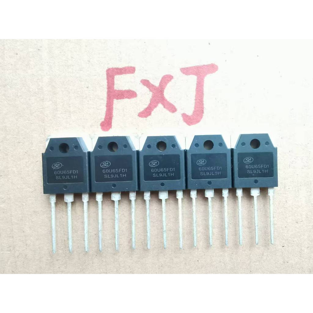 ((5 Unidades) 60u65fd1 novo tubo de efeito de campo Original 60A 650V TO-3P