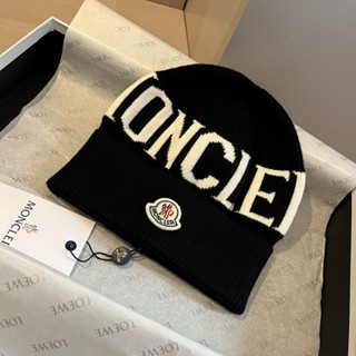 Chapéu de malha de lã retrô preto Moncle * R em Oferta na Shopee
