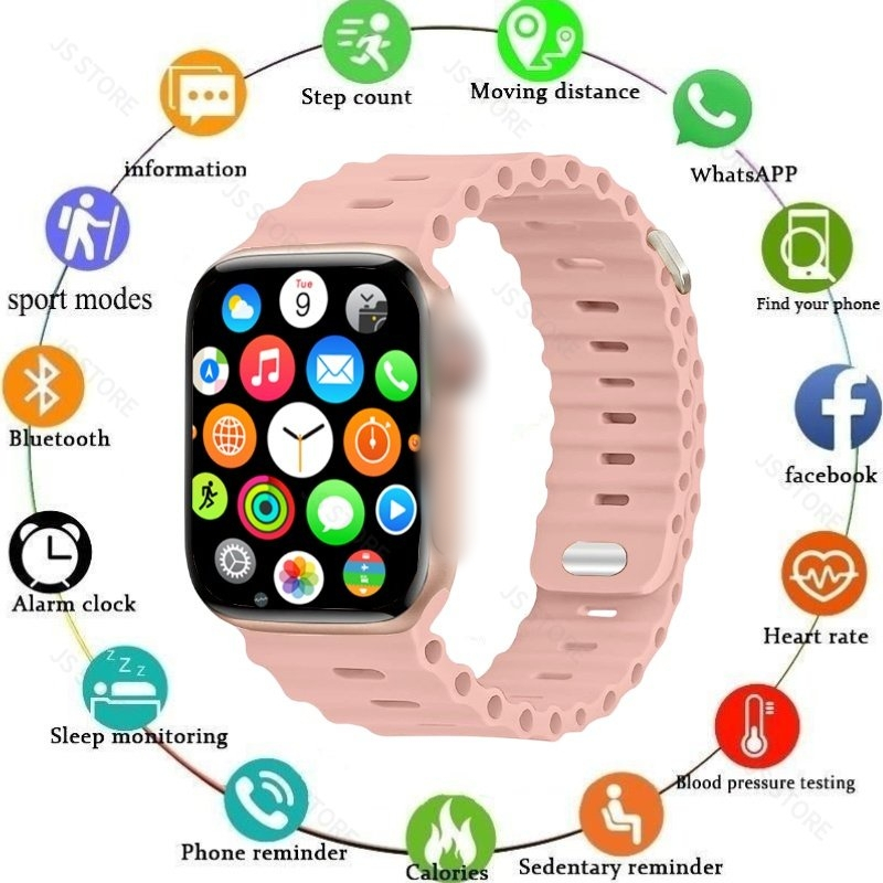 X8 IWO Série 8 Relógio Inteligente Digital Bluetooth Masculino Feminino Esporte À Prova D'água Smartwatch em Oferta na Shopee