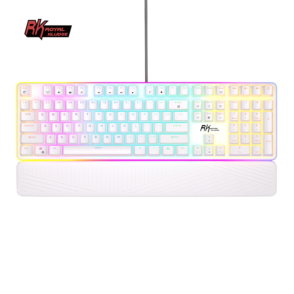 Teclado Mecânico Com Fio Retroiluminado Royal Kludge Full Rgb Gateron/Cherry/Outemu Switch Rk918 em Oferta na Shopee
