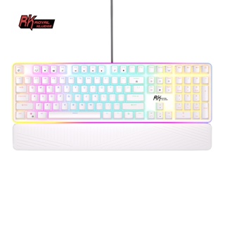 Teclado Mecânico Com Fio Retroiluminado Royal Kludge Full Rgb Gateron/Cherry/Outemu Switch Rk918 em Oferta na Shopee