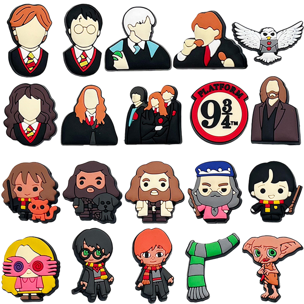 Encantos De Sapato 20 Decorações De Estilo Acessórios De PVC Com Botões De Harry Potter Presentes Ideais Para Mulheres E em Oferta na Shopee