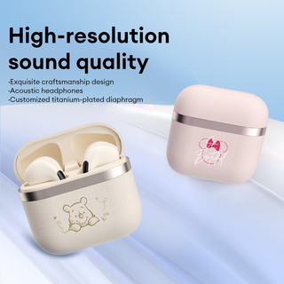 Disney QS-T47 Fone De Ouvido Bluetooth Sem Fio Redução Ruído Inteligente Toque Música bluetooth 5.3 em Oferta na Shopee
