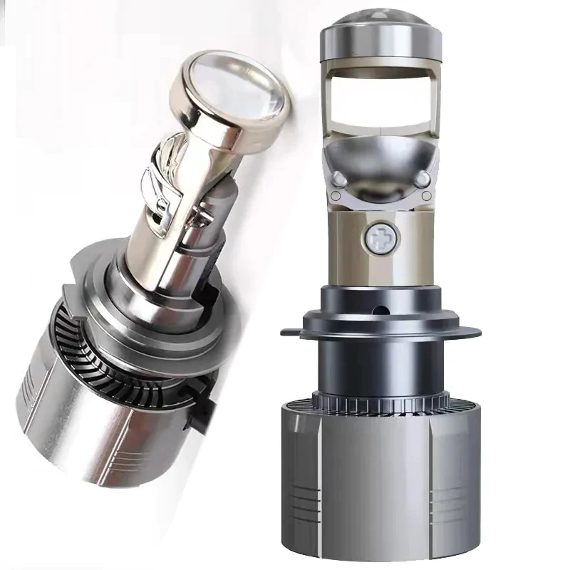 1 Pçs 40000LM H4 H7 Led Mini Lente Do Projetor H8 H11 Canbus 9005 HB3 9006 HB4 9012 Hir2 Lâmpadas Farol Carro 120W Lâmpa