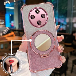 Capa Para Redmi 14C Quatro Cantos flash anti Queda Caso De Telefone Estético Retoque Espelho Novo design Suporte Mão TPU em Oferta na Shopee