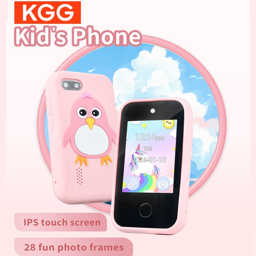 Crianças Telefone Inteligente Engraçado Aprendizagem Educação Ferramenta Smartwatch Relógio Leitor De Jogo Música Desper