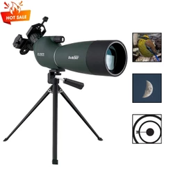 SVBONY SV28 Spotting Scope Zoom Telescópio Ocular Angular À Prova D'água Com Tripé De Mesa E Adaptador De Telefone Monoc