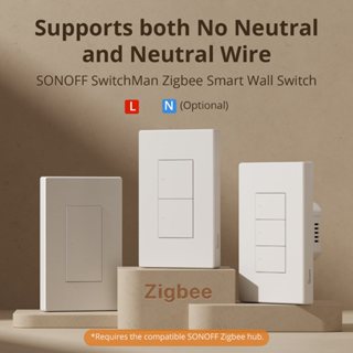 SONOFF ZBM5 120 SwitchMan Zigbee Smart Wall Switch Suporta Sem Neutro E Fio Modo De Relé Desanexar Totalmente Funcional em Oferta na Shopee