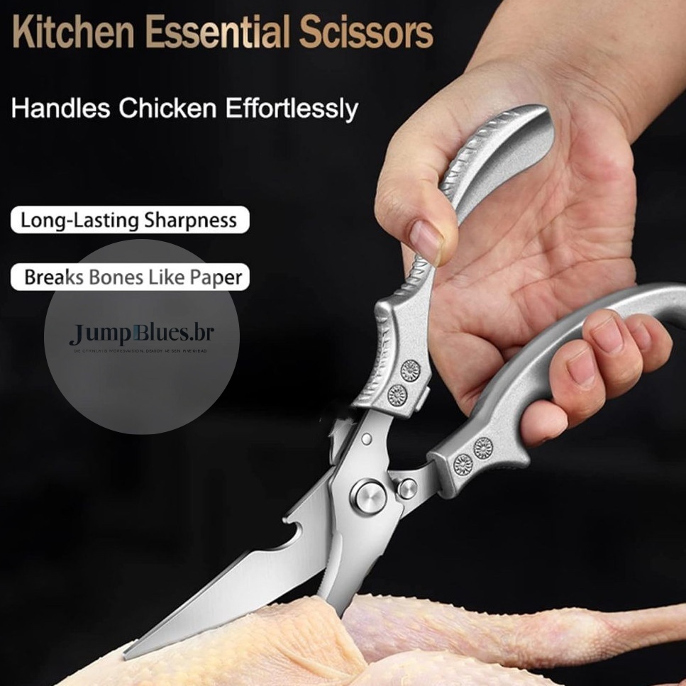 Tesoura multiuso tesoura de cozinha frango vegetal abridor de garrafa quebra-nozes cozinha