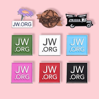 Broches De Moda " JW.ORG Series " Esmalte Acessórios Bolsas Escolares Crachás Presentes Para Amigos em Oferta na Shopee