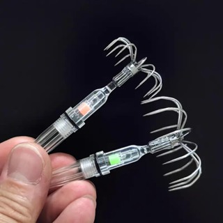Iscas De Pesca De Lula Luz De Gancho Fácil De Usar Com Ferramentas De Lâmpada De Materiais Anticorrosão em Oferta na Shopee
