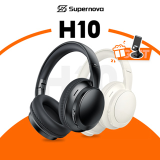 Supernova H10 Fones De Ouvido Bluetooth Sem Fio Modo Duplo AUX 3.5mm Colorido Dobrável Leve Baixa Latência 5.4 TH10 Mesm em Oferta na Shopee