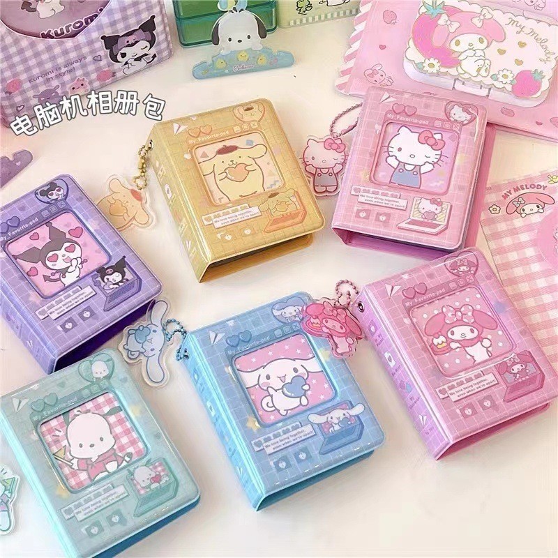 Sanrio 3 Polegada Álbum De Fotos Dos Desenhos Animados Kuromi Minha Melodia Cinnamoroll Polaroid Coleção Livro Ídolo Pho em Oferta na Shopee