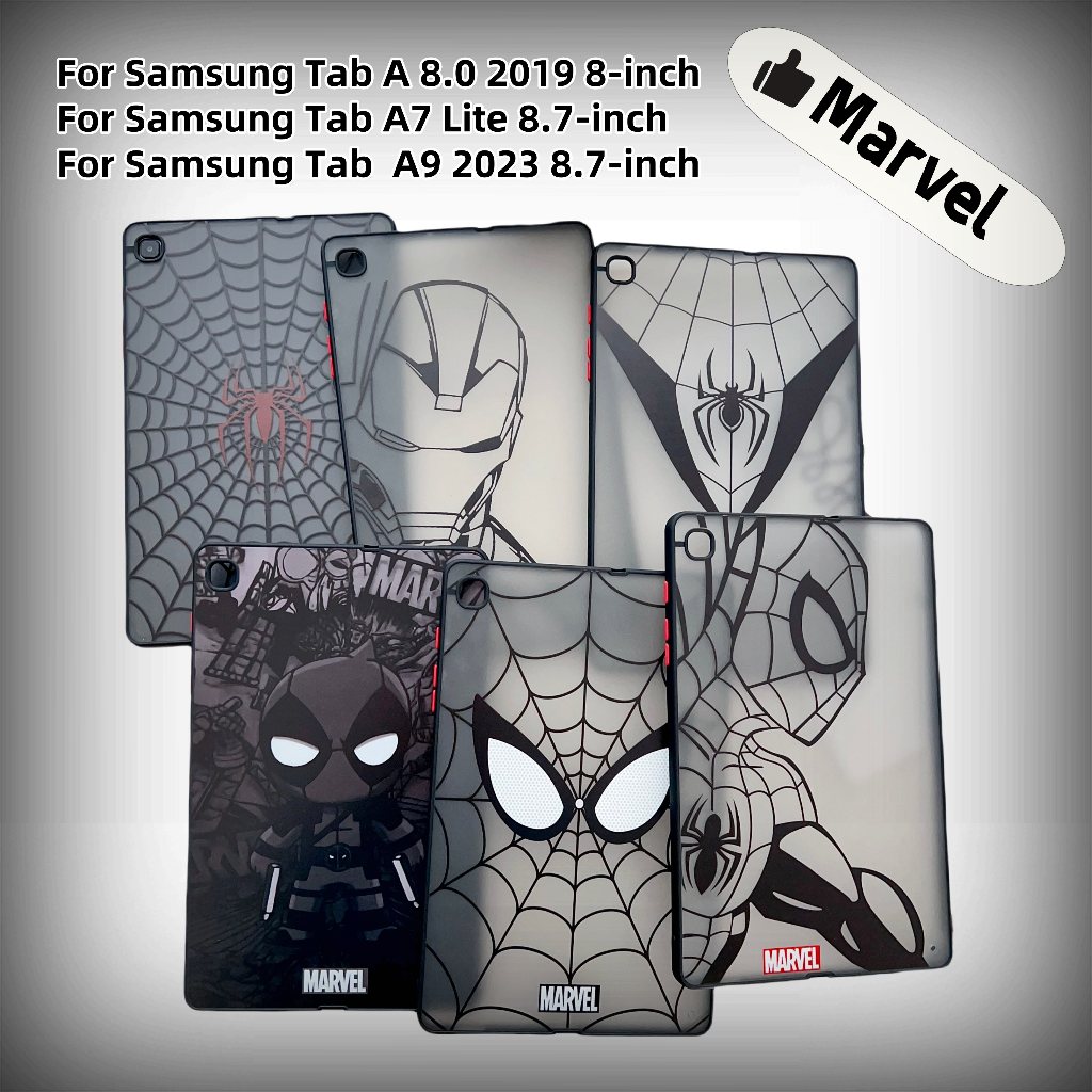 Para Samsung Galaxy tab A7 Lite T220 T225 A 8.0 (2019) A9 X110 X115 Marvel Homem
