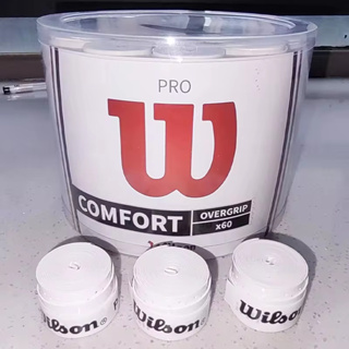 Wilson 60 Pçs Raquete De Tênis Overgrip Suor Banda Absorção Badminton Mão Cola Aperto Pu Antiderrapante em Oferta na Shopee