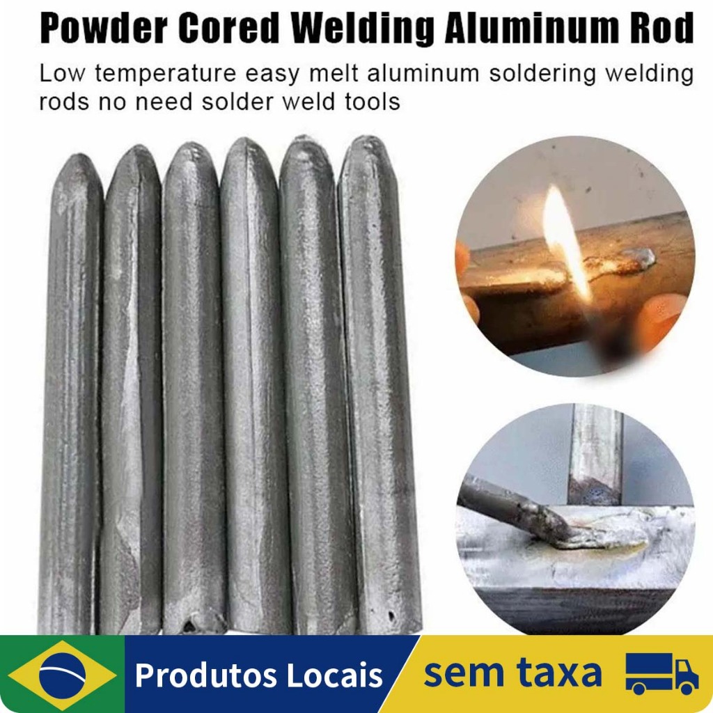 Haste de solda baixa temperatura, solda，cobre, ferro,alumínio, reparo, kit de agente fusível, solda，haste de solda