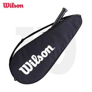 Wilson Original Saco De Raquete De Tênis Capa Esportes Diários Leve Ombro Único Portátil Tribunal em Oferta na Shopee