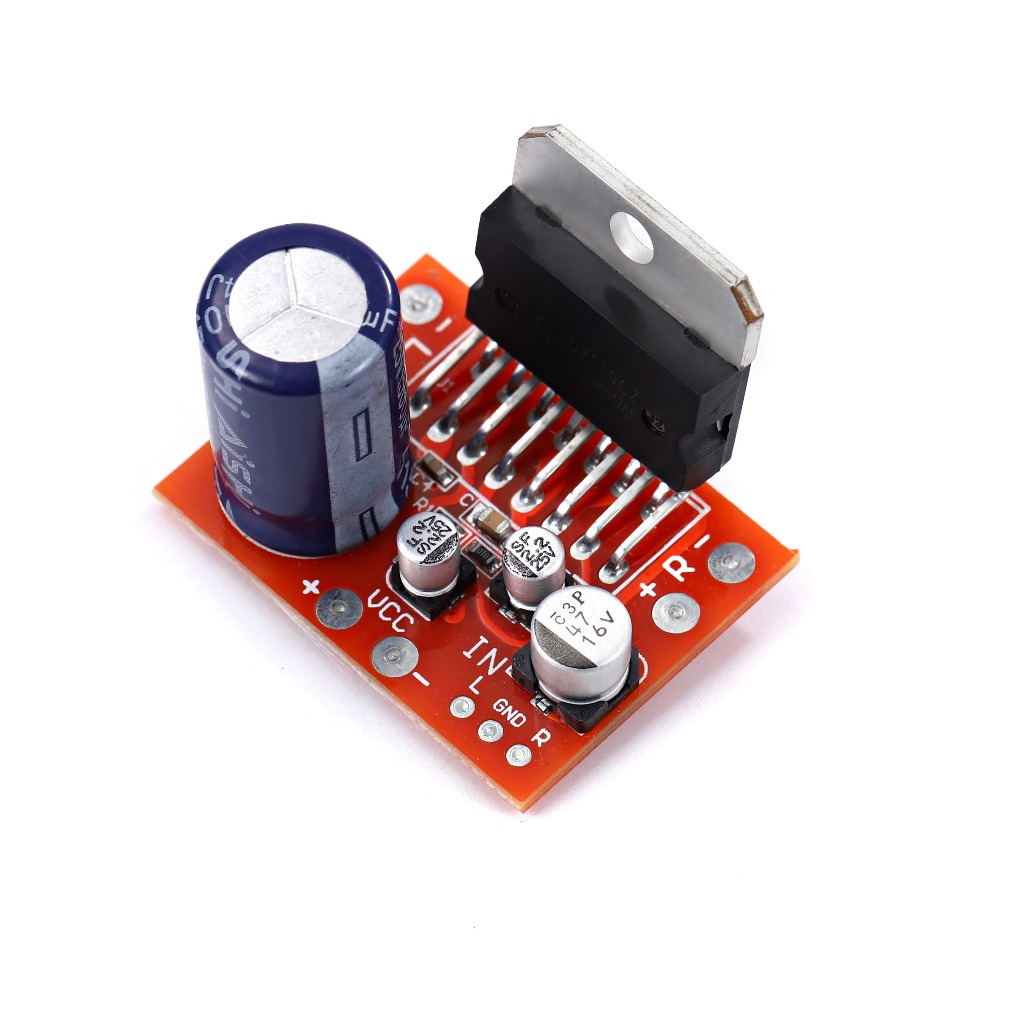 Placa amplificadora de potência TDA7379 Mini placa estéreo de alta potência de canal duplo CD7379 Módulo de áudio alimen