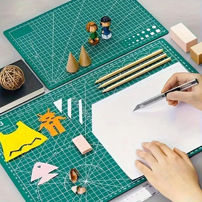 Base De Corte A2 60x45 Dupla Face Patchwork Artesanato Cores