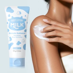 LAIKOU Leite Loção Corporal Suavizante Pele Hidratação Profunda Hidratante Glow Radiance 100g