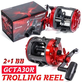 Sougayilang Trolling Premium Carretel De Pesca Mão Direita 2 + 1BB 4.1 : 1