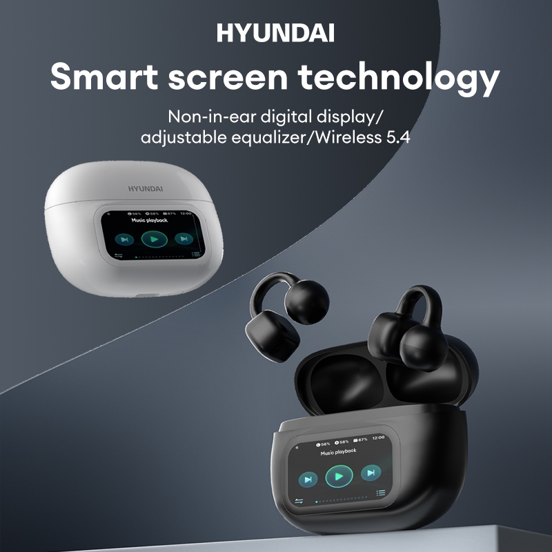 Lenovo × Hyundai HY-C02 Fone De Ouvido Sem Fio À Prova D'água Com Cancelamento De Ruído Inteligente E Qualidade De Som em Oferta na Shopee