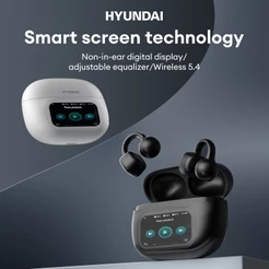 Lenovo × Hyundai HY-C02 Fone De Ouvido Sem Fio À Prova D'água Com Cancelamento De Ruído Inteligente E Qualidade De Som