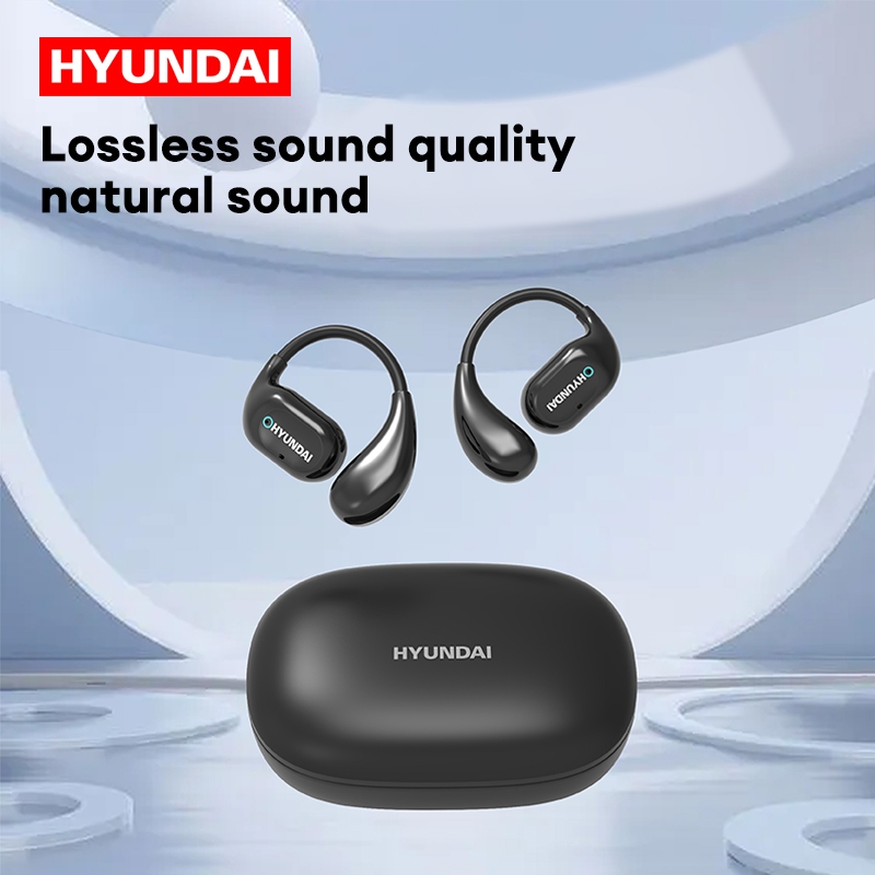 Lenovo × Hyundai HY-C01 Fone De Ouvido Sem Fio HD Chamada Estéreo Surround Som Compacto Conveniente Bluetooth 5.4 em Oferta na Shopee