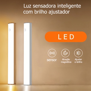 32/50/60CM Luz LED Sem Fio sensor De Inteligente Do Guarda-Roupa Quarto De Conveniência Carregamento USB