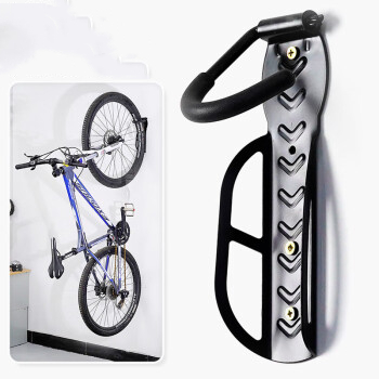 Gancho Suporte De Parede  Traseiro para Bike bicicleta de Pendurar Com Apoio de pneu Bicicletario