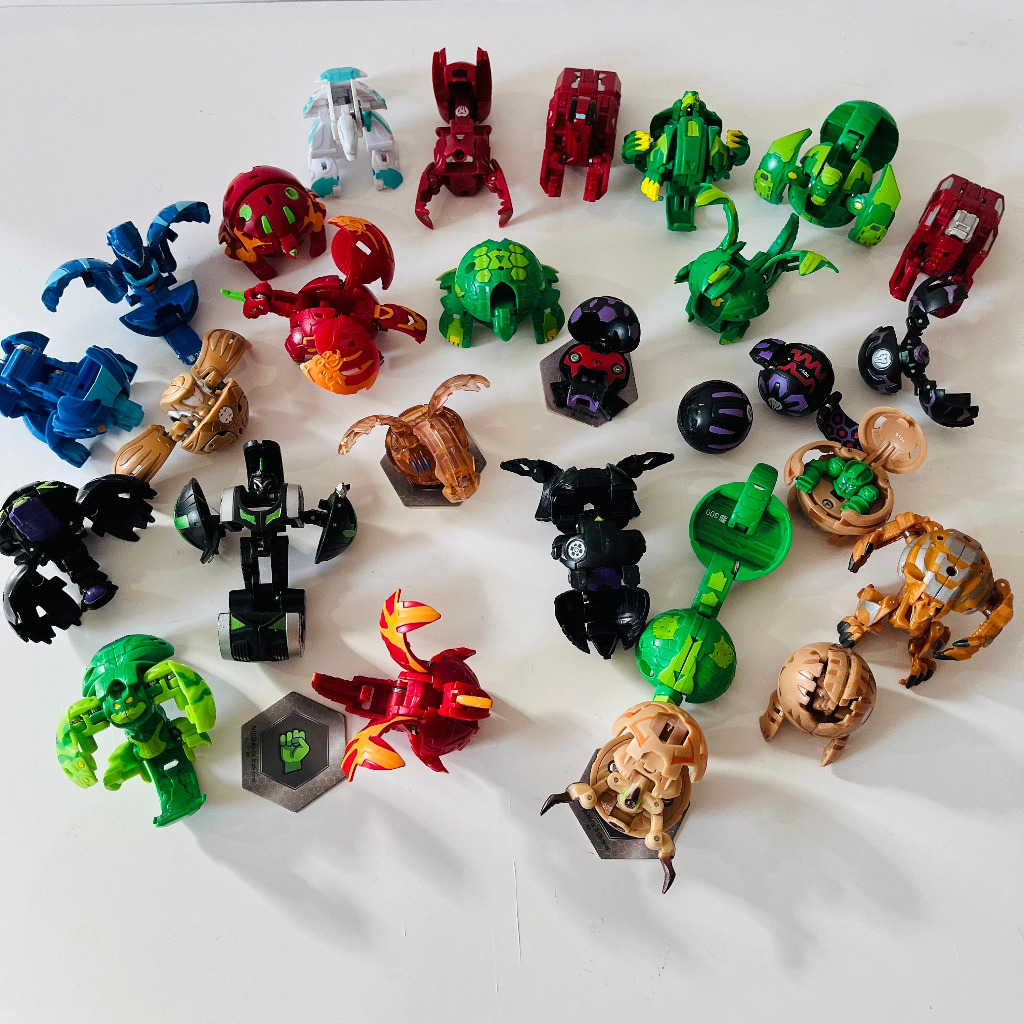 [Original] Figura de Ação Bakugan Battle Brawlers Verde Transparente SEGA Bakugan Dragonoid NILLIOUS Trox Pegatrix Hydra