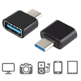 Adaptador Flash Drive Pen USB Tipo-C Micro Preto E Branco em Oferta na Shopee